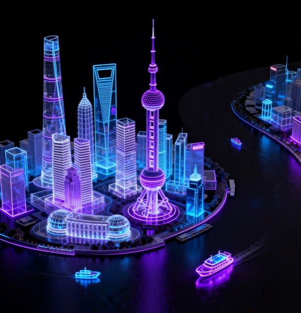 上海代表视觉:城市地标建筑群