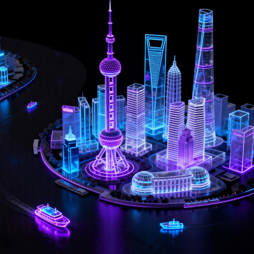 上海代表视觉:城市地标建筑群